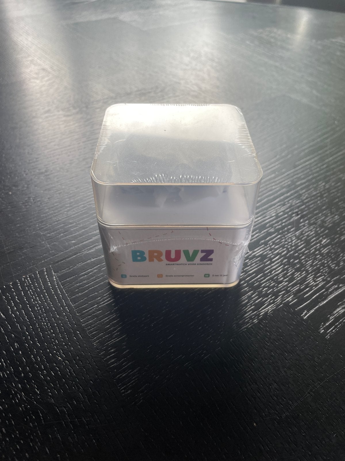BRUVZ kinder Smartwatch - Nieuw in verpakking, Zwart, Nieuw, Ophalen of Verzenden, Waterdicht