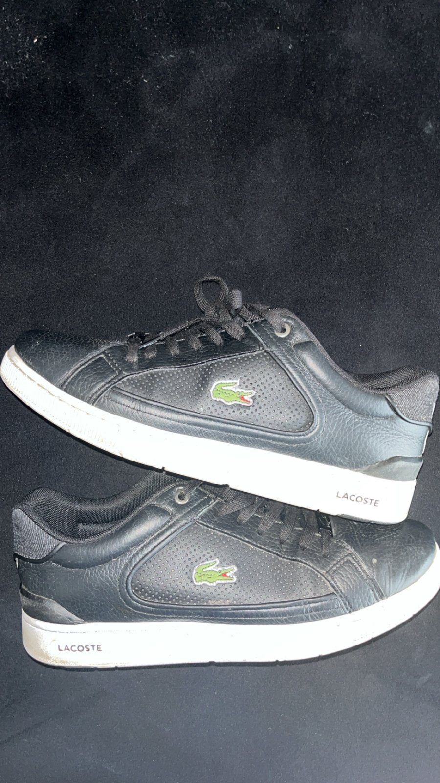 Lacoste Deviation 3.0 JD 2231 sneakers - Zwart - Maat 40.5, Zwart, Ophalen of Verzenden, Sneakers of Gympen, Gedragen