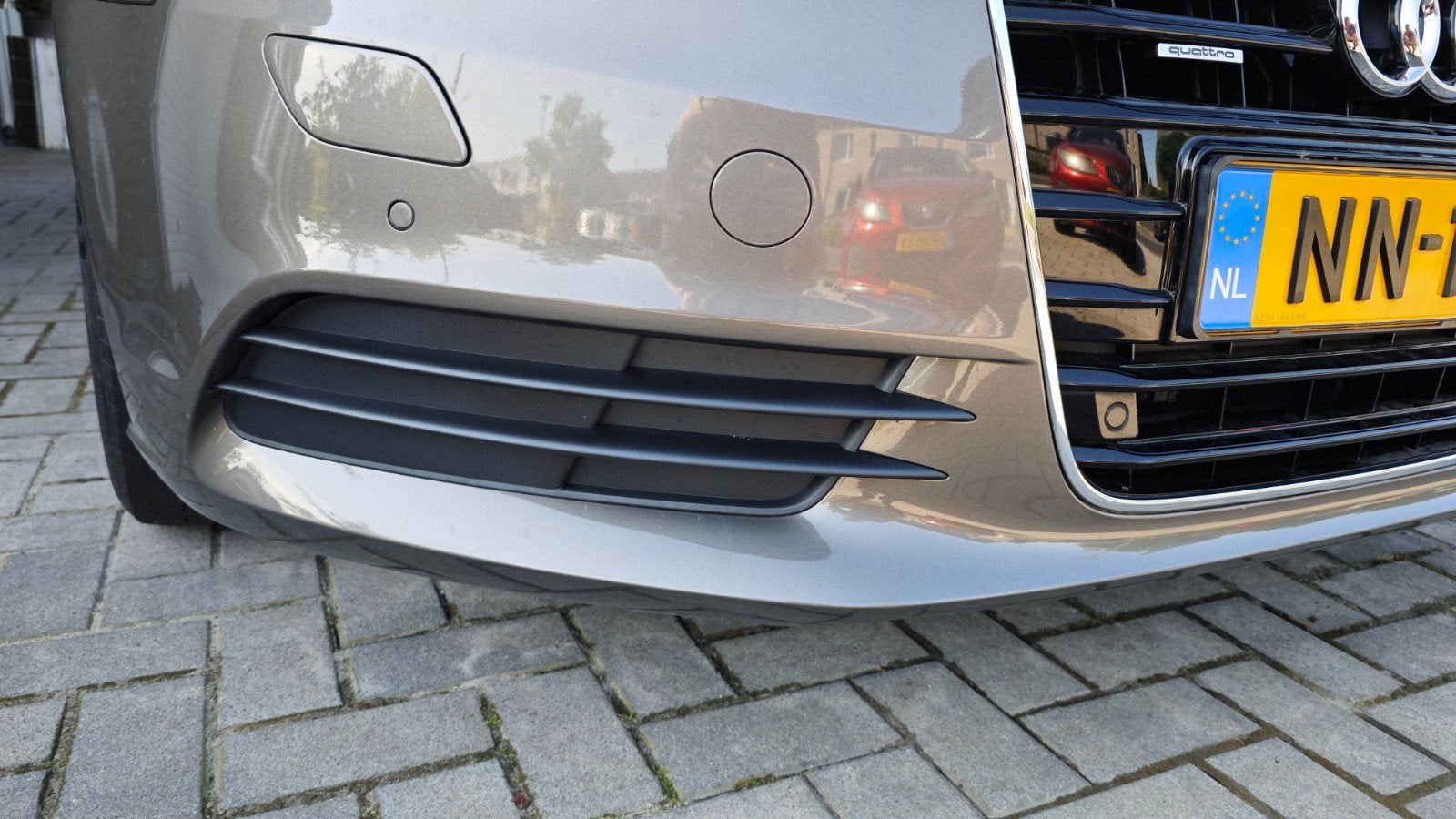 bumper rooster kap RV Audi A6 bj oa 2012, Ophalen, Gebruikt, Audi, Bumper