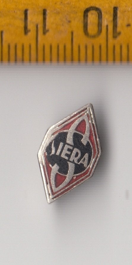 Siera Philips Radio embleem schildje logo A, Ophalen of Verzenden