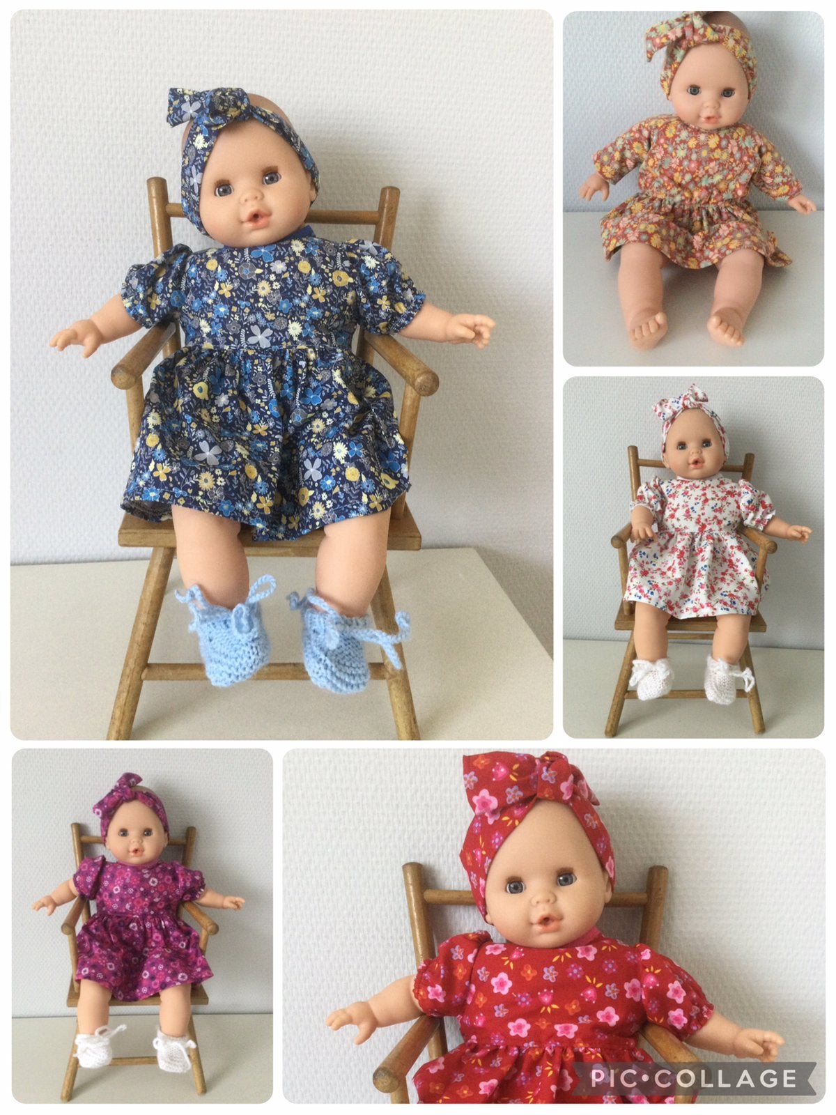 Poppenkleertjes babypop 36 cm Reina Paola pop Sonia pop 36 c, Kinderen en Baby's, Speelgoed | Poppen, Ophalen of Verzenden, Nieuw