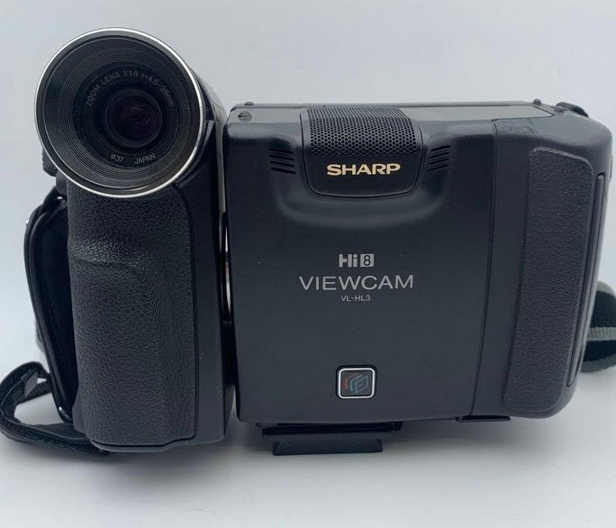 Sharp VL H410 video 8 camera/speler/scherm, Ophalen of Verzenden, 8mm, Camera