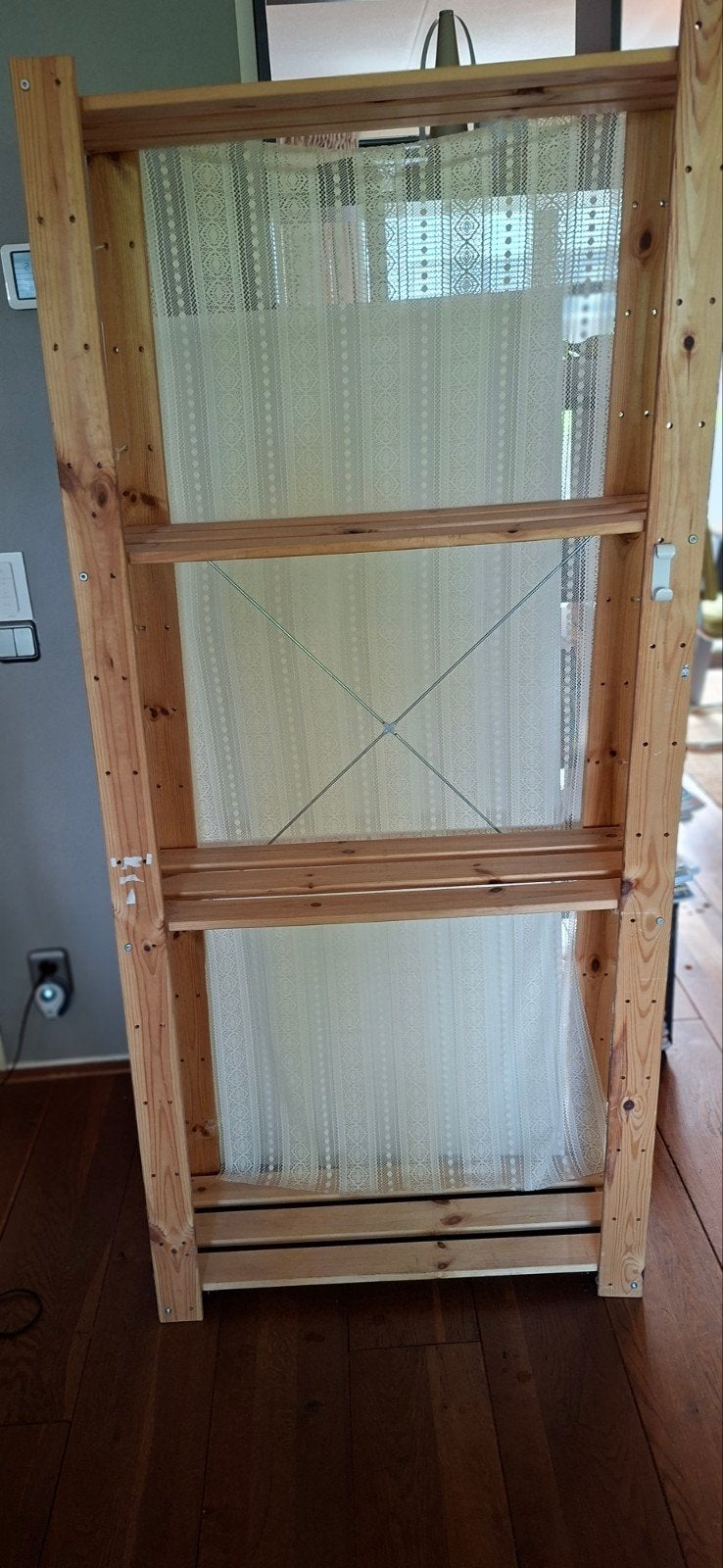 Houten stellingkast 77x172 cm, Ophalen