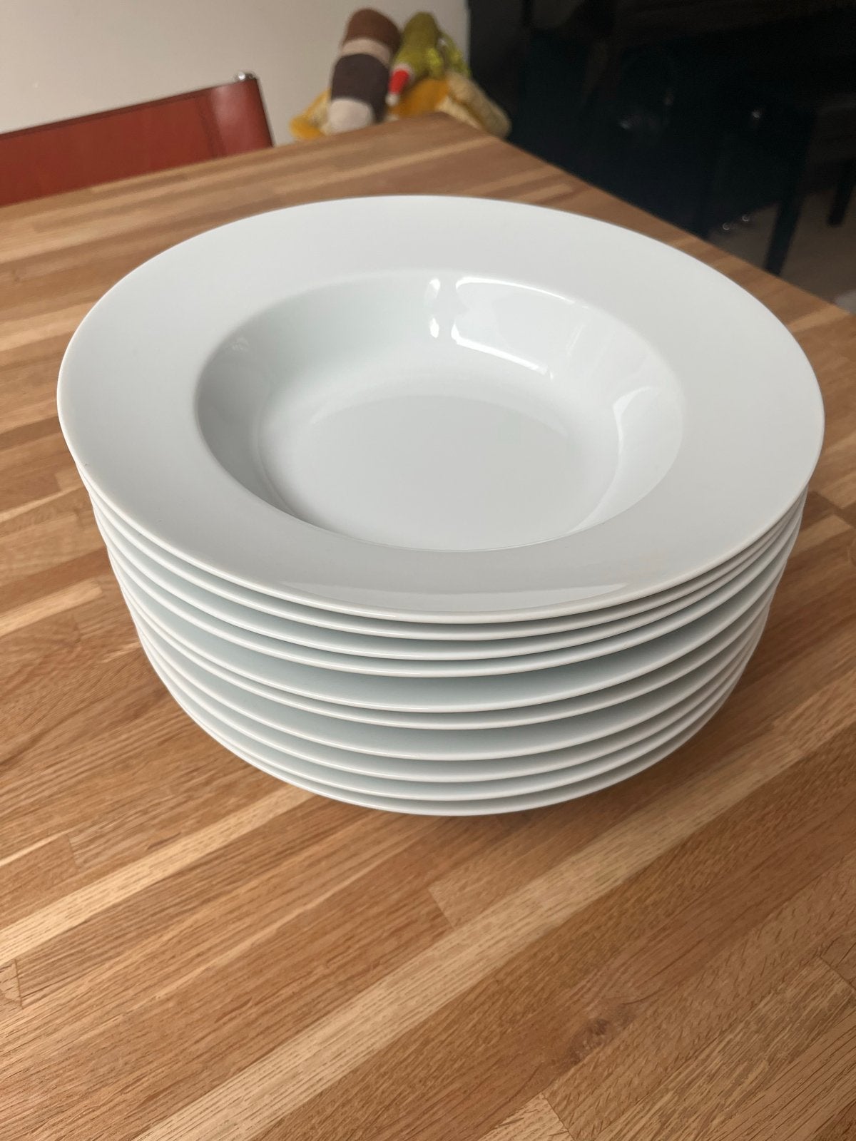 10x IKEA 365+ Borden - Diepe Borden/Pastaborden, Ophalen, IKEA, Zo goed als nieuw, Bord(en)