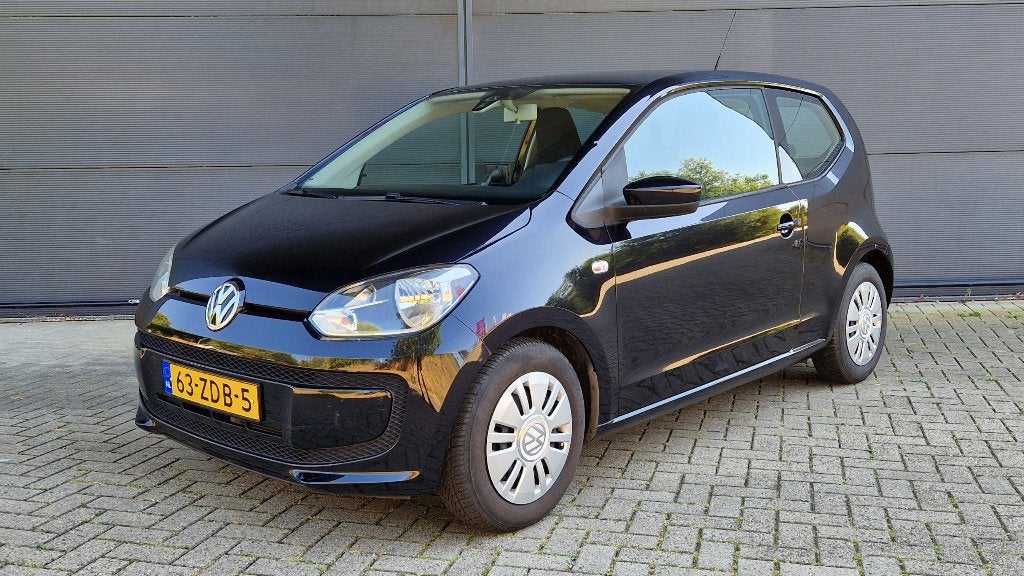 Volkswagen Up! 1.0 move up! BlueMotion | Airco | Navi | 75PK, Stof, 840 kg, 4 stoelen, Zwart