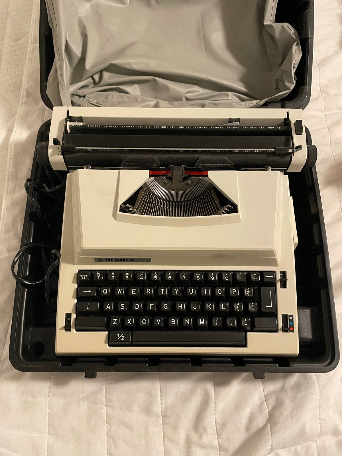 Typemachine (Hermes 505), Ophalen