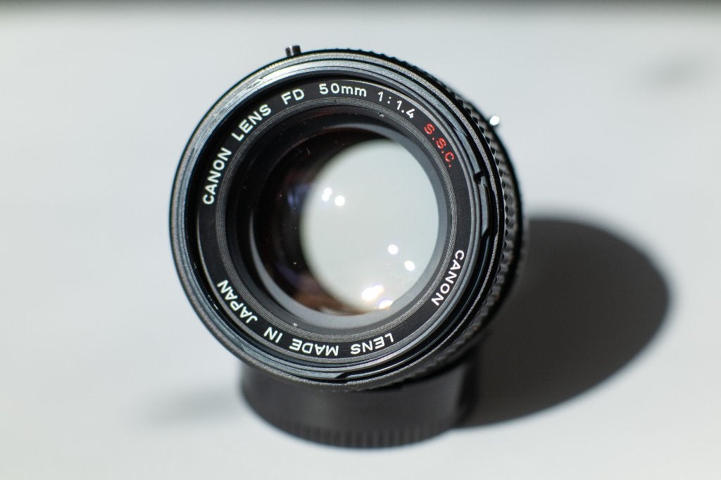Canon FD 50mm f/1.4 S.S.C. lens, Canon, Canon FD, Ophalen of Verzenden, Zo goed als nieuw