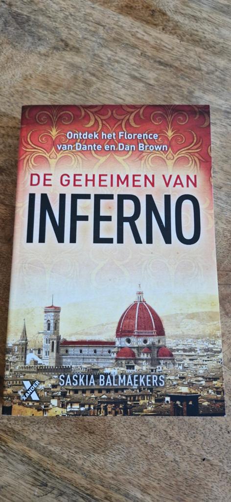 De Geheimen van Inferno - Saskia Balmaekers, Boeken, Gelezen, Saskia Balmaekers, Ophalen of Verzenden, Nederland