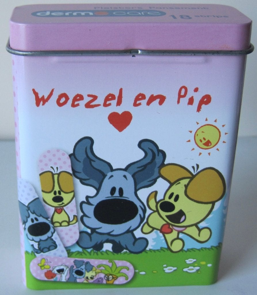 blikje met Woezel en Pip, Verzamelen, Ophalen of Verzenden, Zo goed als nieuw, Overige