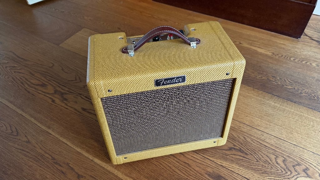 Tweed Champ 5F1 – 10 " WGS Speaker, Muziek en Instrumenten, Ophalen, Gebruikt, Gitaar, Minder dan 50 watt