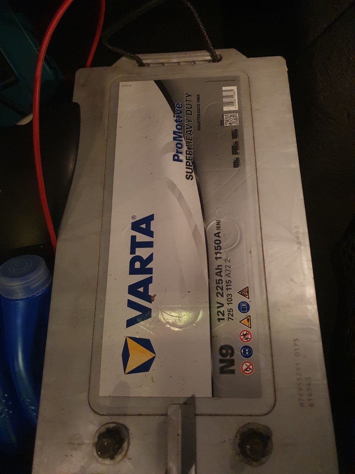 VARTA Promotive Super Heavy Duty Accu 12V 225Ah, Ophalen of Verzenden, Gebruikt, Universele onderdelen