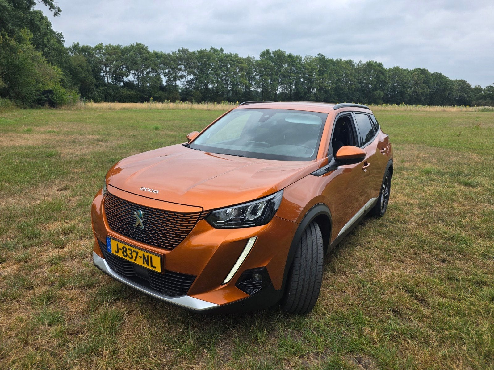 Peugeot 2008 EV 50kWh 136pk 2020 dealer onderhouden, Zwart, Overige kleuren, Origineel Nederlands, Elektrisch