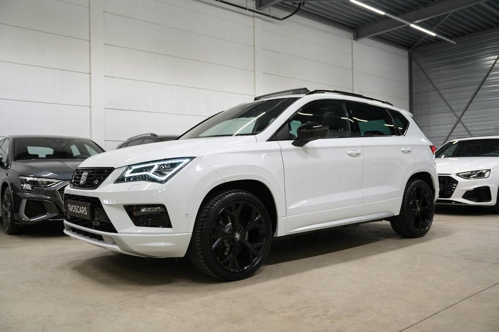 SEAT Ateca 1.5 TSI FR DSG * Pano - Trekhaak - Virtual - Blac, 4 cilinders, Ateca, Wit, Origineel Nederlands