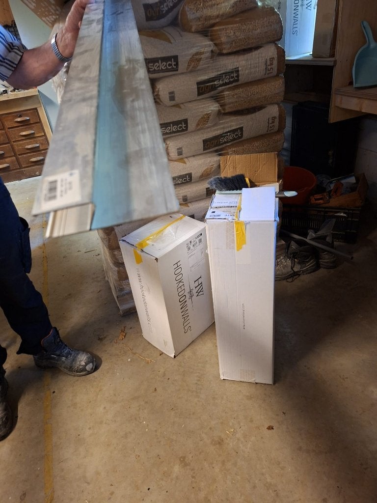 aluminium stukadoors afrijlat H profiel 2 mtr lang, Doe-het-zelf en Verbouw, Gereedschap | Handgereedschap, Ophalen, Nieuw, Overige typen