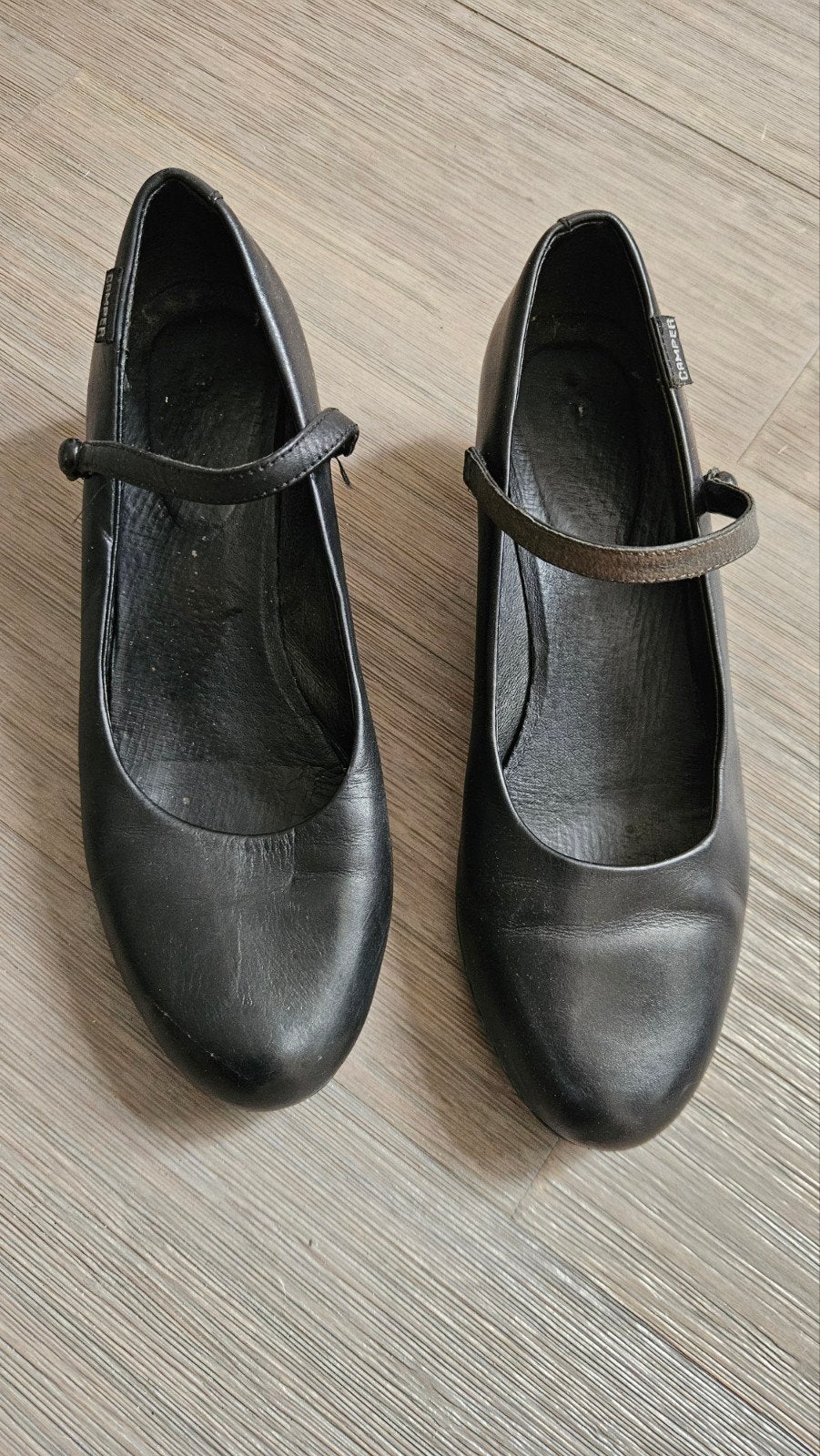 Camper zwarte pumps met bandje - Maat 39, Pumps, Zwart, Camper, Ophalen of Verzenden