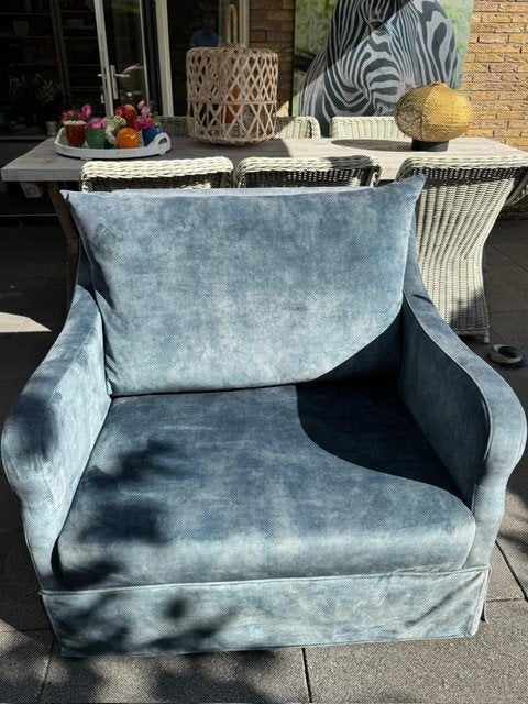 Stoelen, fauteuils, 2 stuks prijs per stuk, Huis en Inrichting, Stoelen, Ophalen, Twee, Zo goed als nieuw, Stof