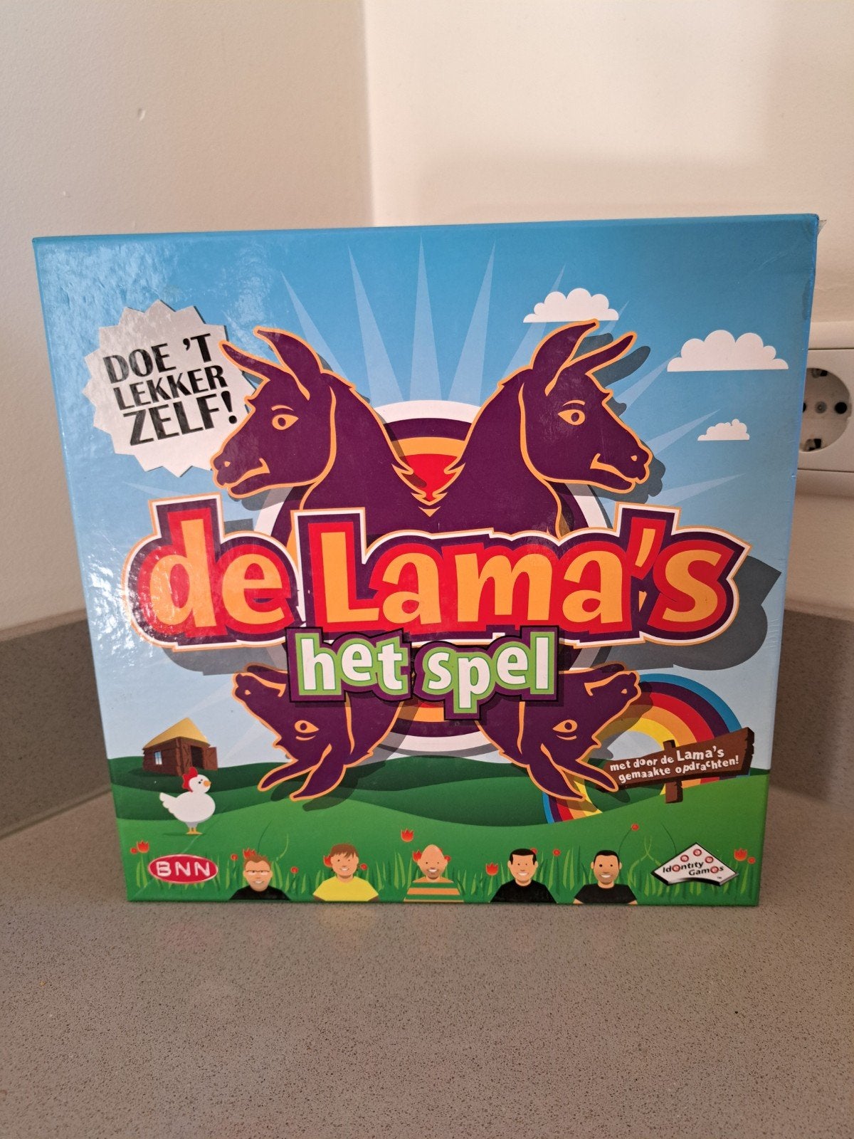 De Lama's Het Spel - Doe 't Lekker Zelf!, Hobby en Vrije tijd, Gezelschapsspellen | Bordspellen, Ophalen of Verzenden, Gebruikt