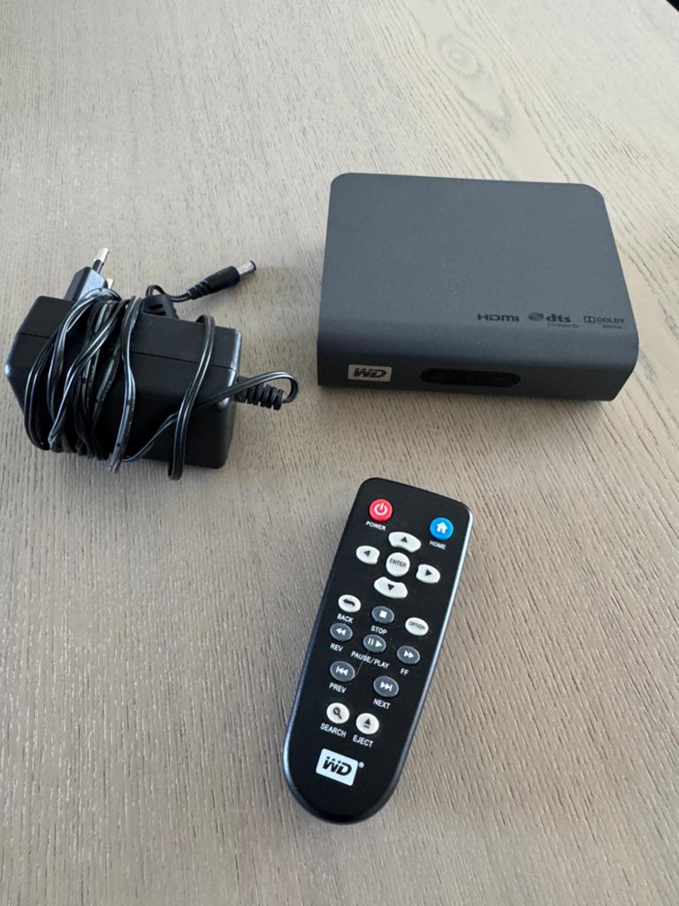 WD Live TV Mediaspeler, Ophalen of Verzenden, Gebruikt, HDMI, Zonder harde schijf