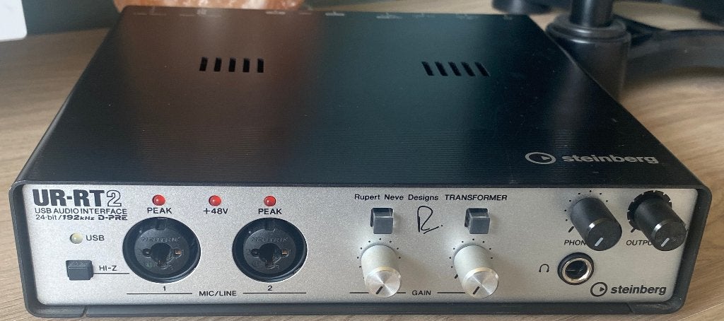 Steinberg UR-RT2 Audio-interface, Ophalen of Verzenden, Zo goed als nieuw, Audio
