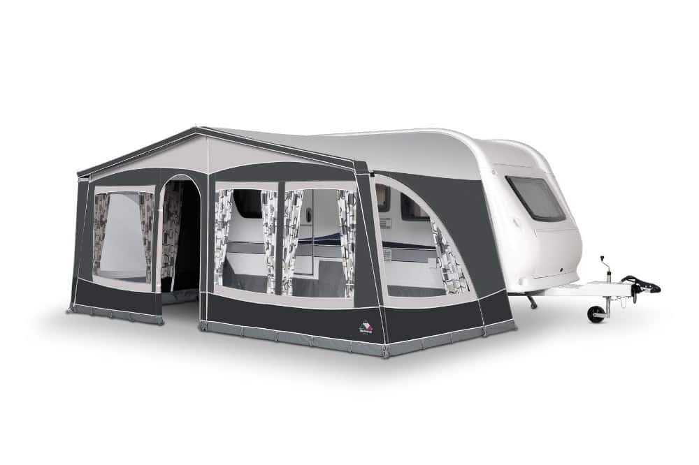 voortent Dorema Multi Nova Anthraciet, Caravans en Kamperen, Ophalen of Verzenden, Gebruikt, Tot en met 4