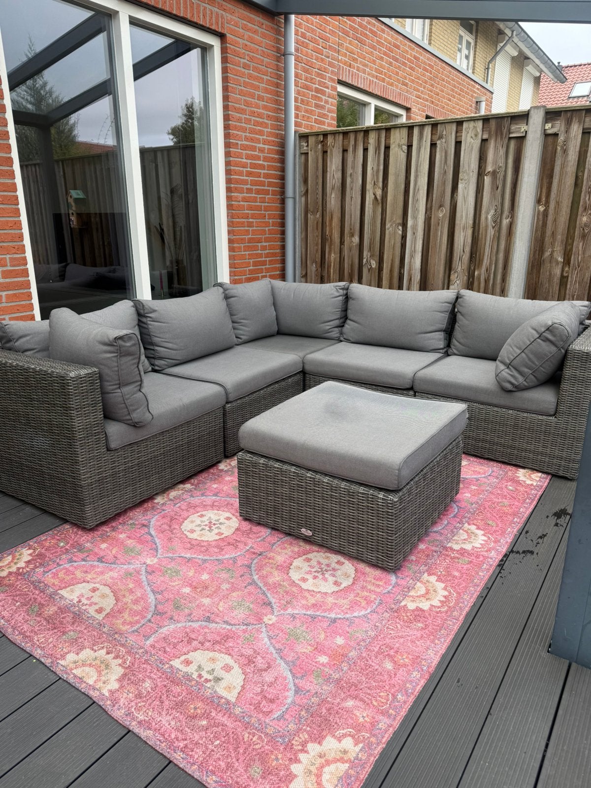 Loungeset, Tuin en Terras, Ophalen, Zo goed als nieuw