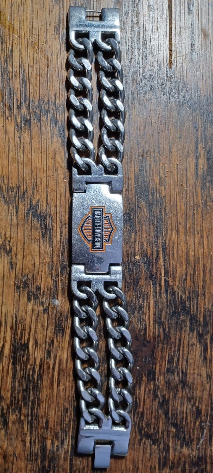 Harley Davidson Stalen Armband - Stoer & Tijdloos, Sieraden, Tassen en Uiterlijk, Ophalen of Verzenden