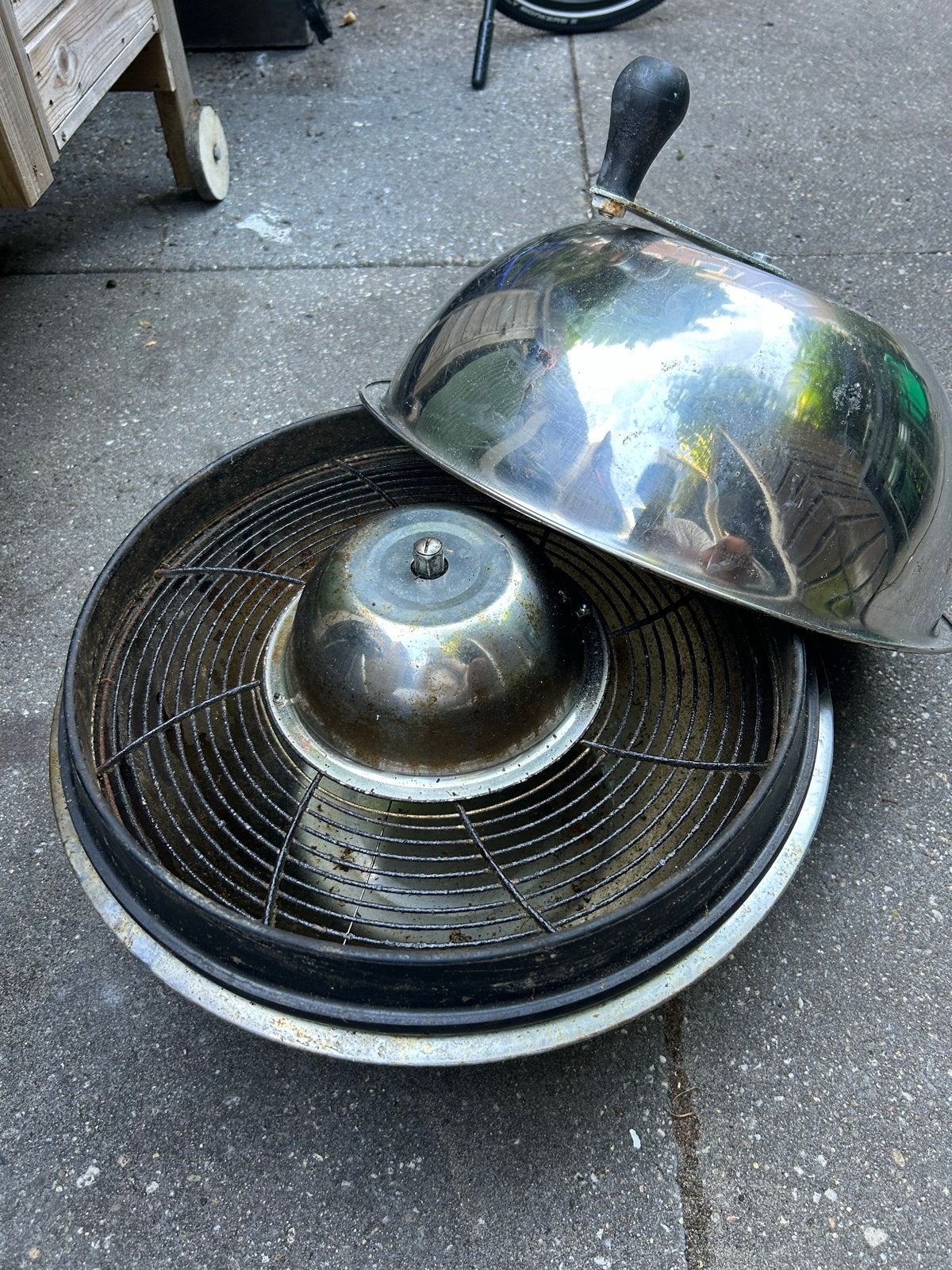 Spinpro trimmer, Ophalen, Gebruikt