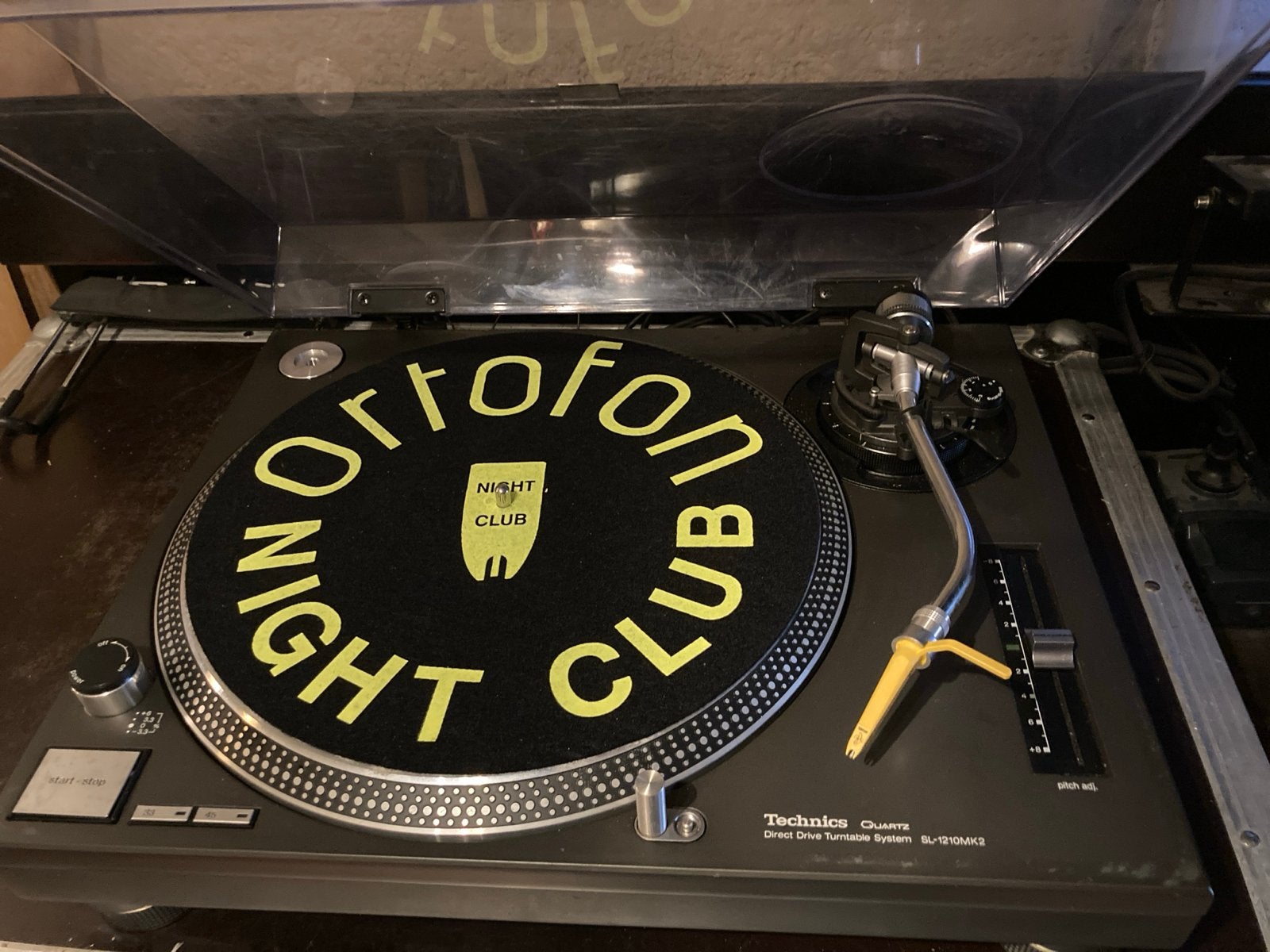 Technics SL-1210MK2-A Platenspeler - Direct Drive, Ophalen, Gebruikt, Pitch-regelaar, Platenspeler