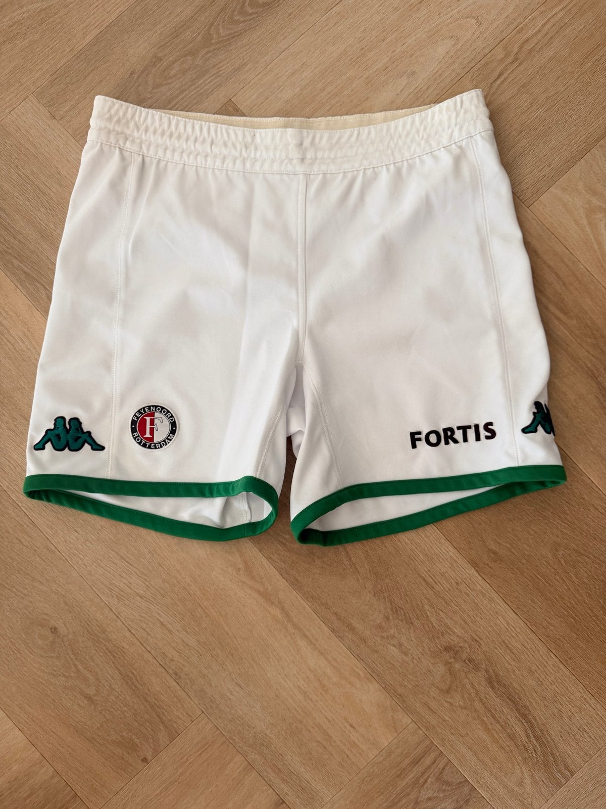 Feyenoord Voetbalbroekje - Wit - Maat M, Maat 48/50 (M), Wit, Ophalen of Verzenden, Zo goed als nieuw