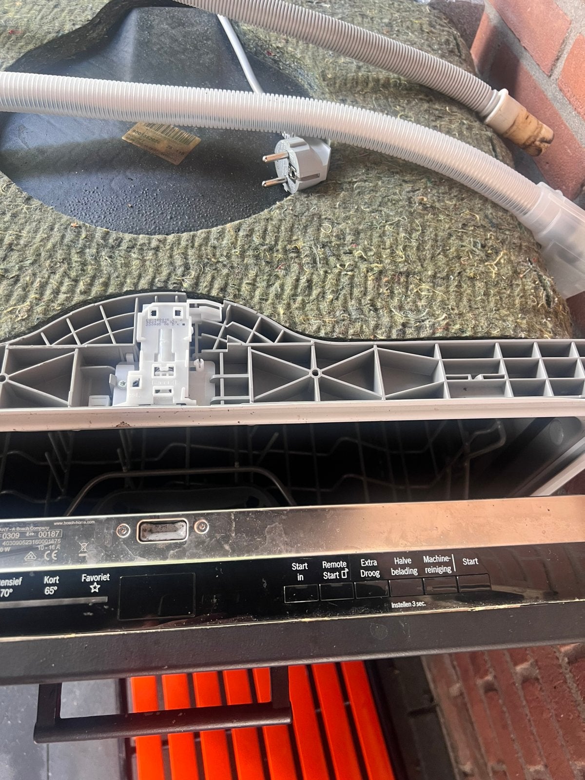 BOSCH MSV2ITX48E VOLLEDIG GEÏNTEGREERD ZUINIGE VAATWASSER, Witgoed en Apparatuur, Vaatwasmachines, Ophalen, Zo goed als nieuw