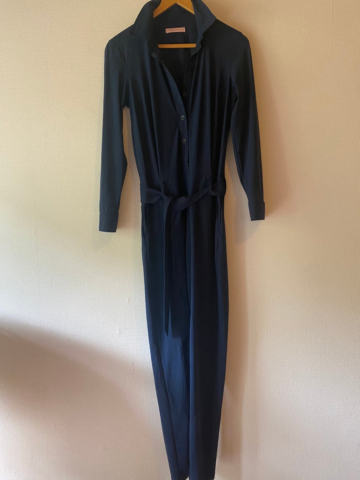 Als nieuw jumpsuit Studio Anneloes. Maat M. Blauw., Kleding | Dames, Ophalen of Verzenden, Zo goed als nieuw, Maat 38/40 (M), Blauw