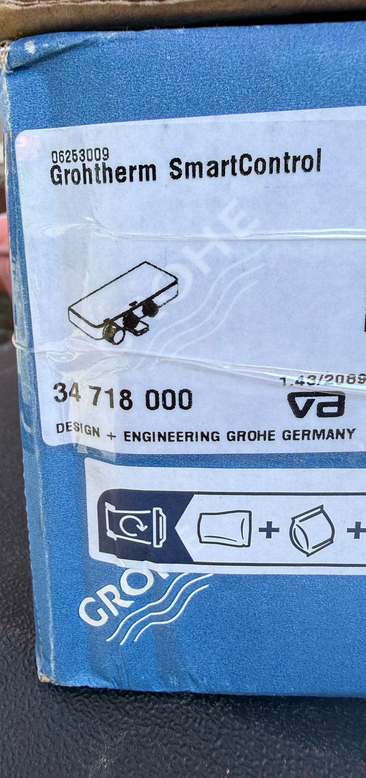 Grohe Grohtherm SmartControl Douchekraan 34718000, Ophalen, Nieuw, Douche