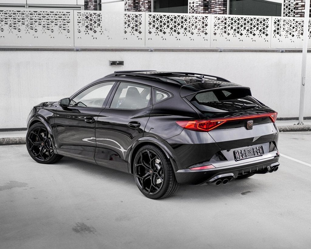 CUPRA Formentor 2.0 TSI 4DRIVE 310PK | PANO | DOWNPIPE | DDC, Auto's, Automaat, 4 cilinders, Leder en Stof, Zwart