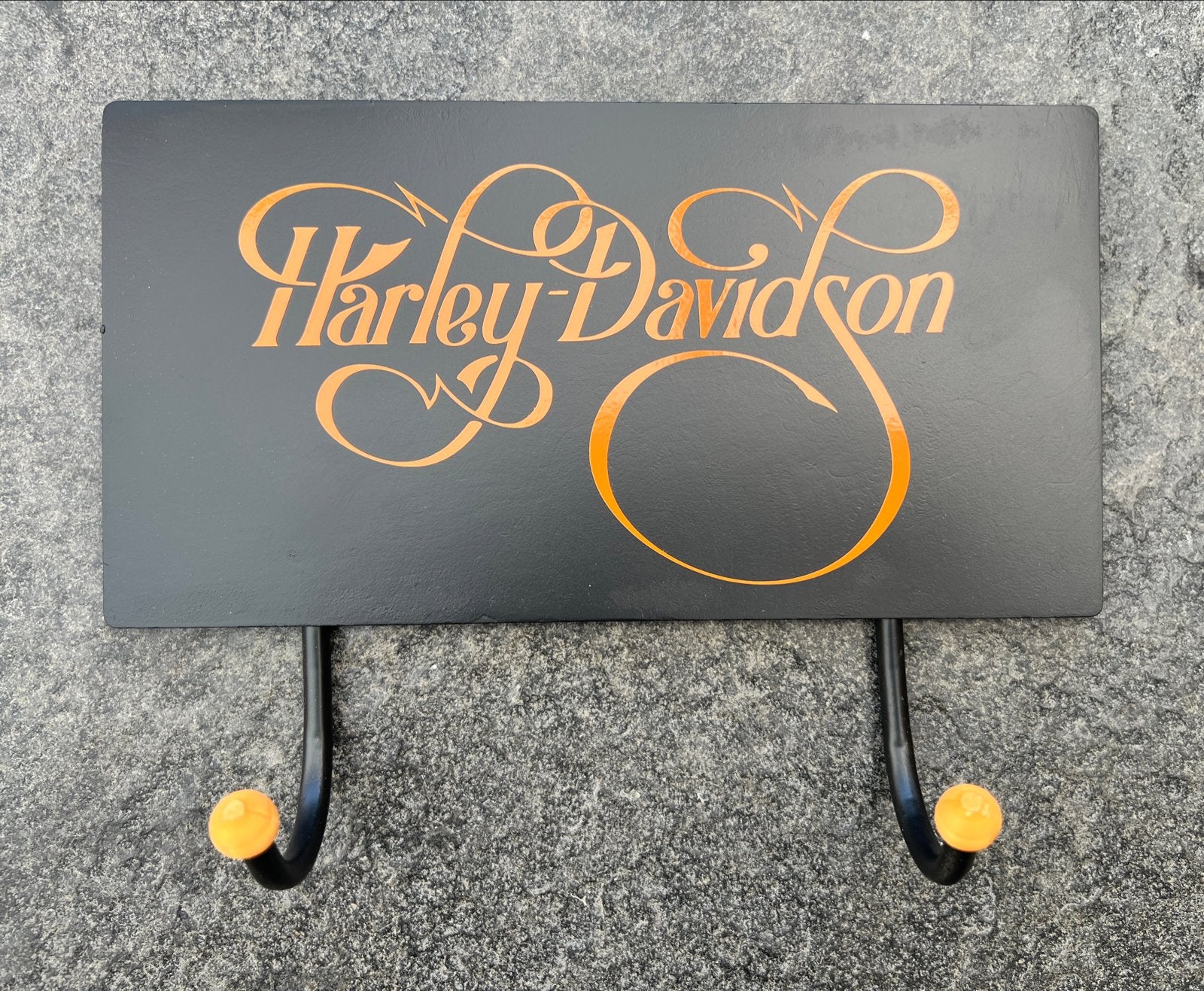 Sleutel ophanger / kapstok met Harley logo, Ophalen of Verzenden, Zo goed als nieuw, Motoren