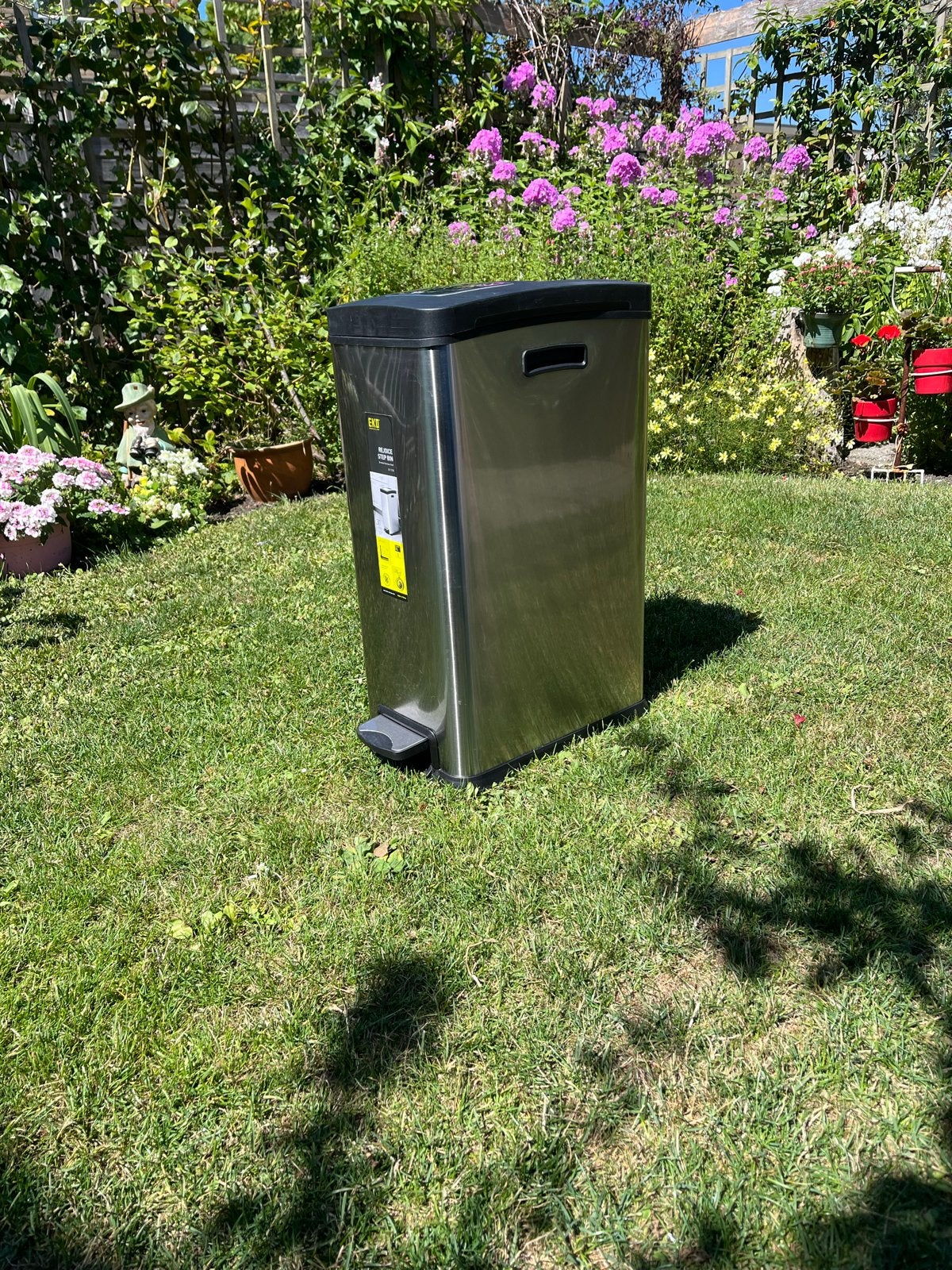 EKO Rejoice Step Bin RVS Pedaalemmer 30 Liter, Ophalen, Met pedaal, Nieuw, 20 tot 30 liter