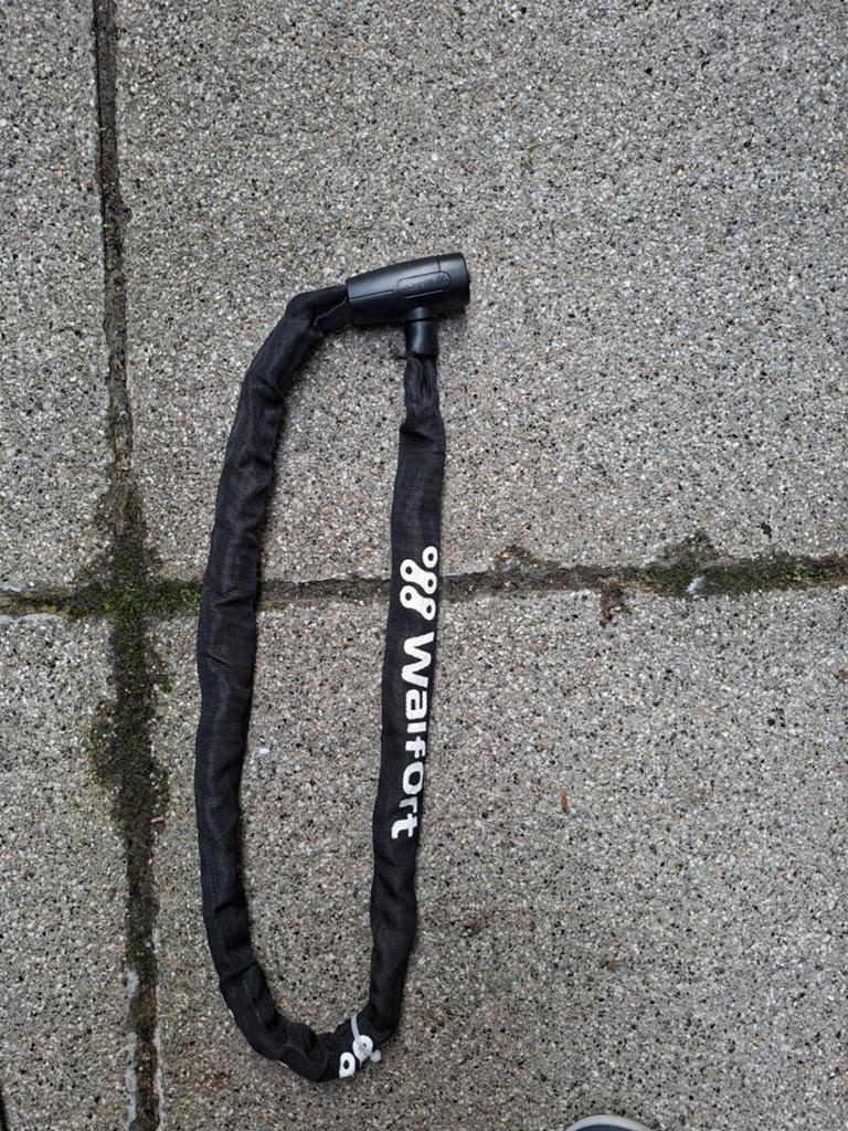 Gazelle Bicycle with bike chain ️ lock, Ophalen of Verzenden, Gebruikt, Kettingslot