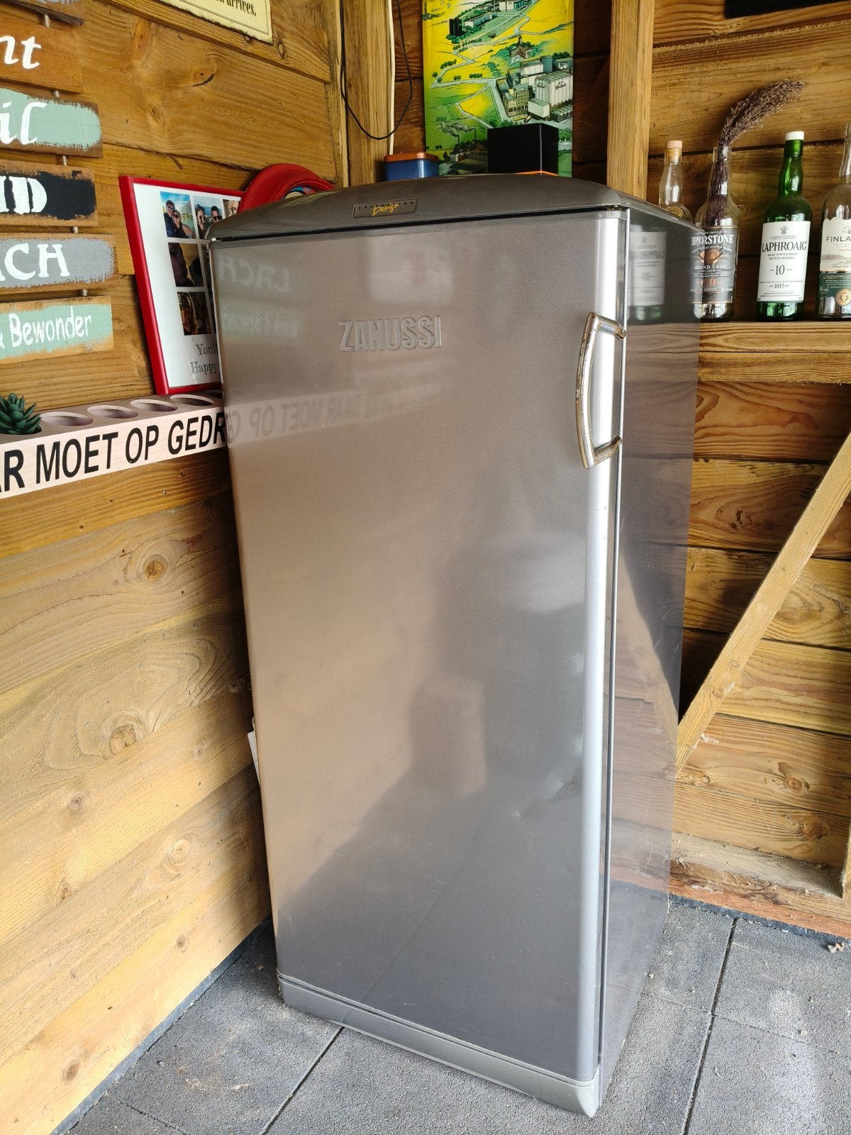 Zanussi Koel-vriescombinatie 60x60x140 - Ideaal voor veranda, Ophalen, Gebruikt, 120 tot 140 cm, 200 liter of meer