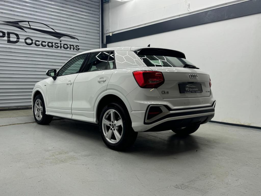 Audi Q2 35 TFSI S-Tronic Advanced S -Line Camera - Clima - A, Stof, 4 cilinders, 150 pk, Wit