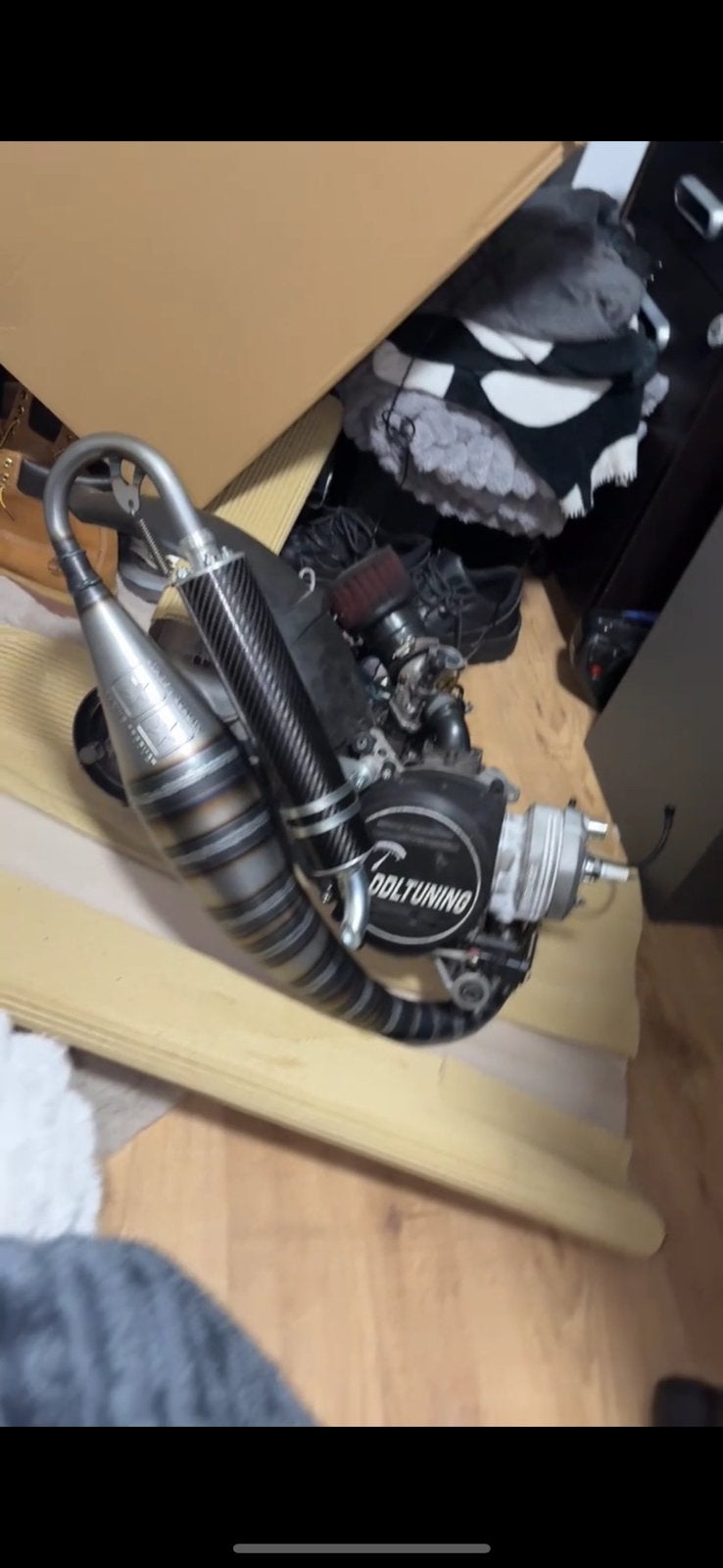 70cc lc piaggio blok s3 carter, Ophalen, Zo goed als nieuw