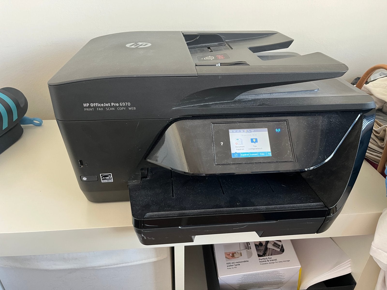 HP OfficeJet Pro 6970 All-in-One Printer Scanner & Copier, Ophalen, Gebruikt, Inkjetprinter, All-in-one