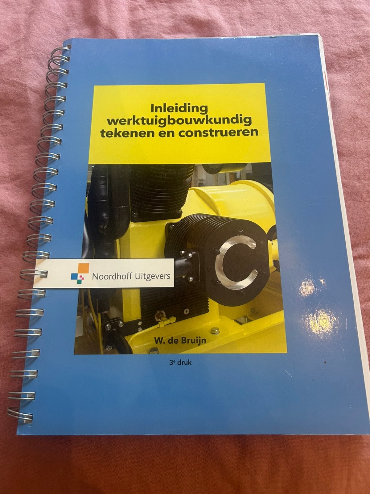 Inleiding werktuigbouwkundig tekenen en construeren, Ophalen of Verzenden, Zo goed als nieuw, Bouwkunde