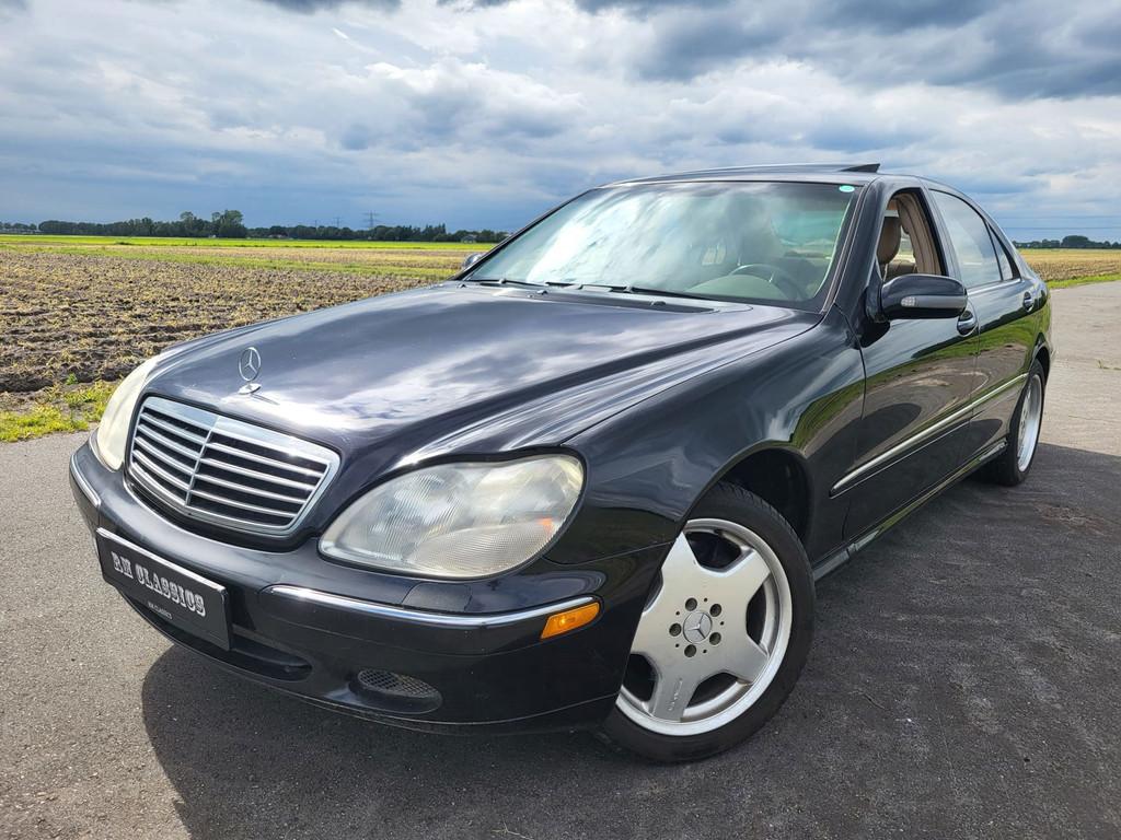 Mercedes-Benz S-klasse AMG 55 Lang youngtimer, Automaat, Achterwielaandrijving, Gebruikt, Bedrijf