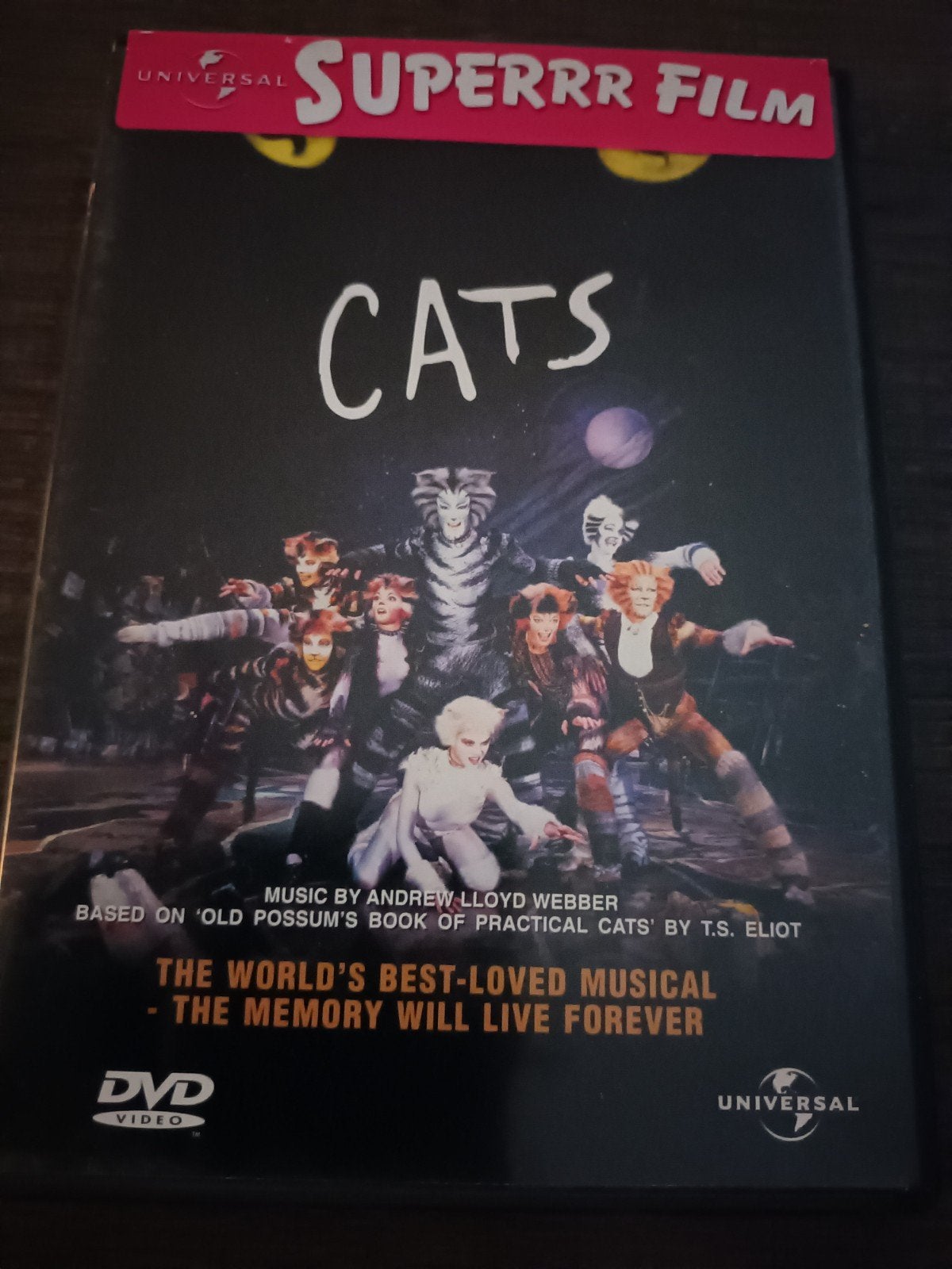 dvd Cats, Alle leeftijden, Ophalen of Verzenden, Zo goed als nieuw