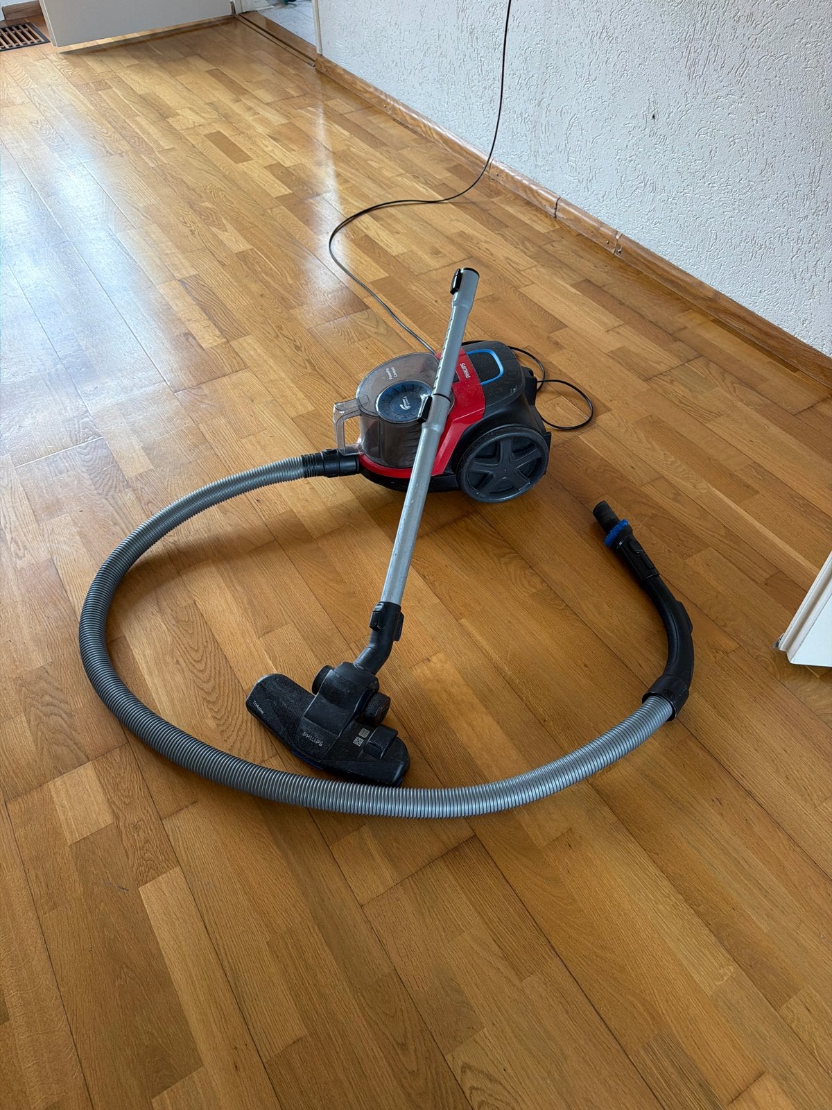 Philips PowerPro Compact Stofzuiger, Gebruikt, Philips, Ophalen of Verzenden, Reservoir