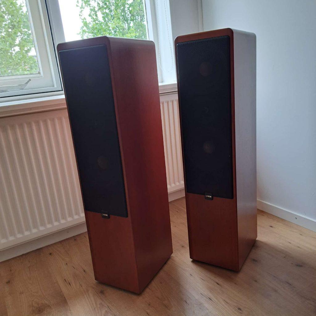Canton grondboxen, Overige merken, Ophalen of Verzenden, Zo goed als nieuw, 120 watt of meer