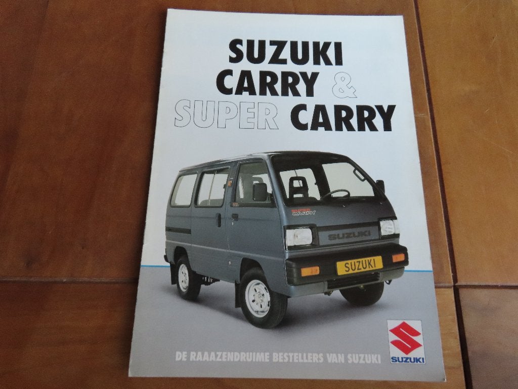 Folder Suzuki Carry, Suzuki Super Carry, jaren '90, Ophalen of Verzenden, Overige merken, Suzuki, Zo goed als nieuw