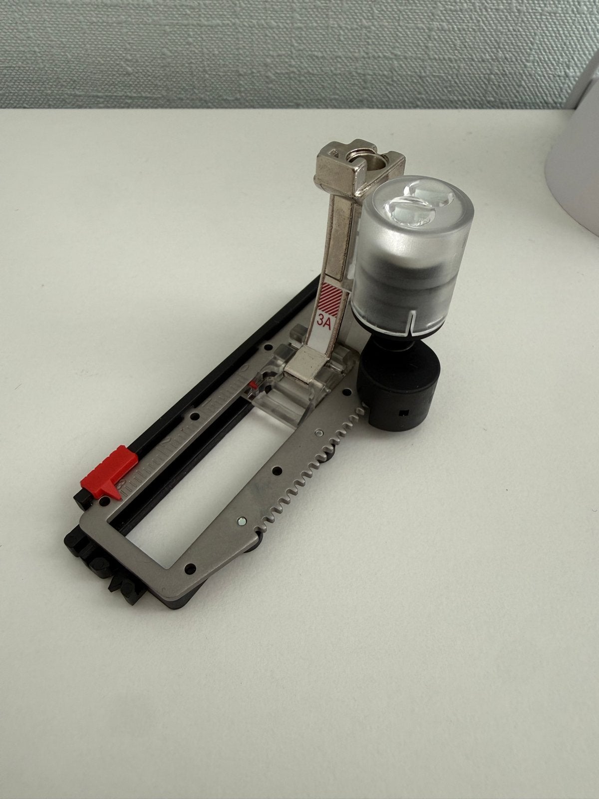 BERNINA Knoopsgat-sledevoet 3A voor naaimachines, Ophalen of Verzenden, Nieuw, Toebehoren, Bernina