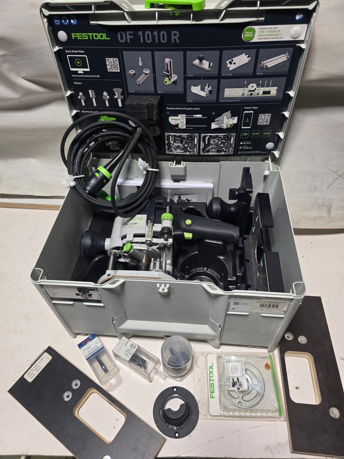 festool bovenfrees OF1010-EBQ setjes, Festool gereedschap, Ophalen of Verzenden, N.v.t, Festool