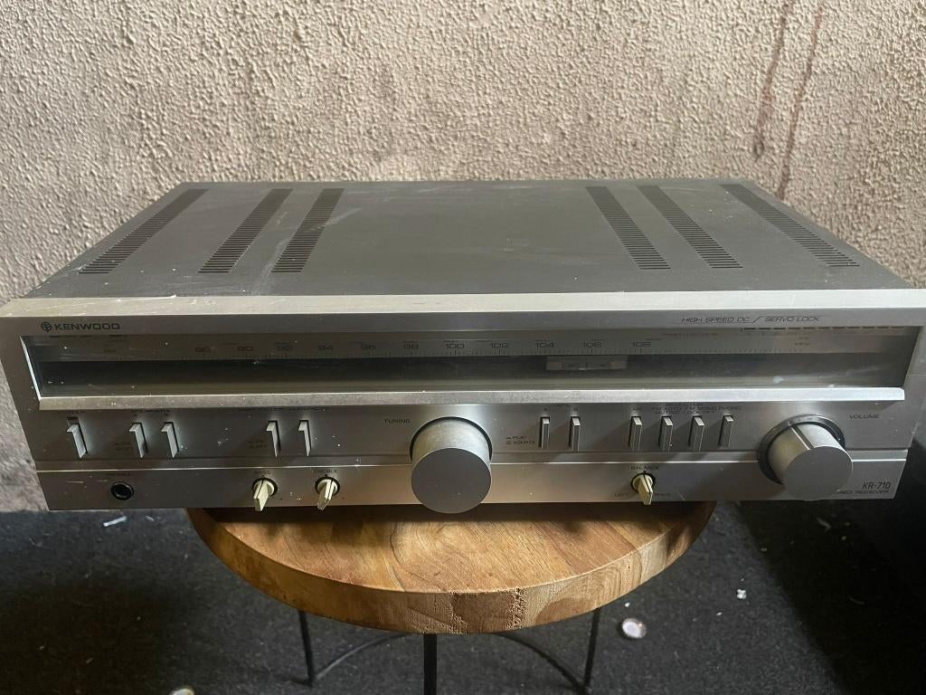 Kenwood KR-170 stereo receiver, Audio, Tv en Foto, Versterkers en Receivers, Ophalen, Gebruikt, 120 watt of meer, Overige merken