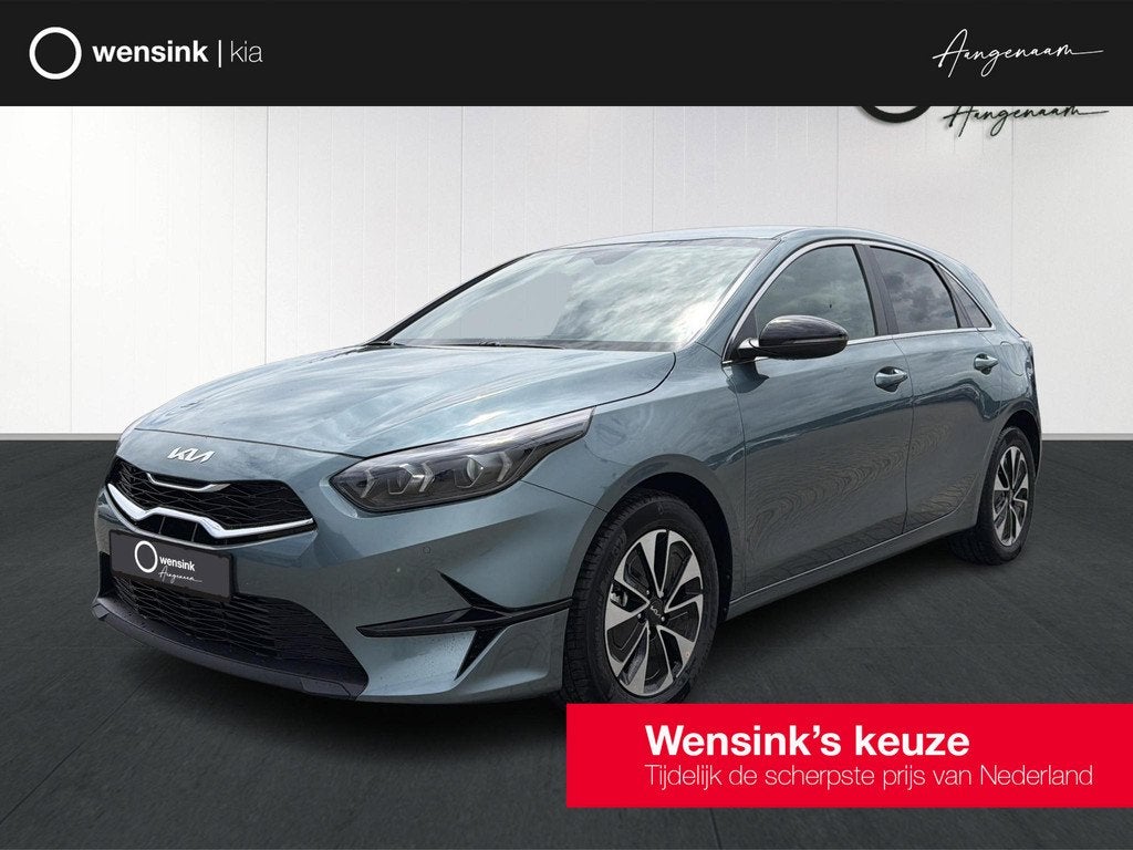 Kia Ceed 1.0 T-GDi Design Edition | Stoelverwarming | Parkee, Auto's, Kia, Euro 6, Leder en Stof, Origineel Nederlands, Handgeschakeld